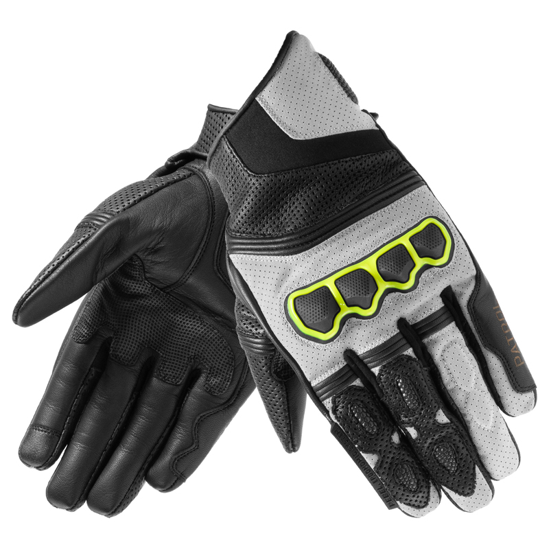 RĘKAWICE MOTOCYKLOWE REBELHORN PATROL SHORT BLACK GREY