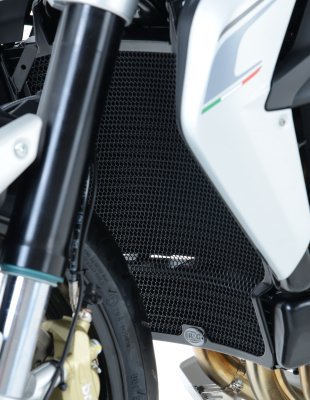 OSŁONA CHŁODNICY RG RACING MV AGUSTA RIVALE 800, STRADALE 800, TURISMO VELOCE 800 BLACK