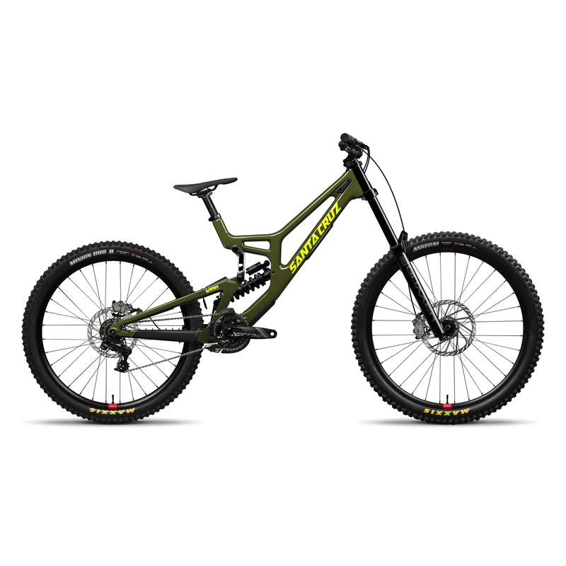 ROWER SANTA CRUZ V10 8 CC 29 27 DH S GLOSS KELP GREEN XL