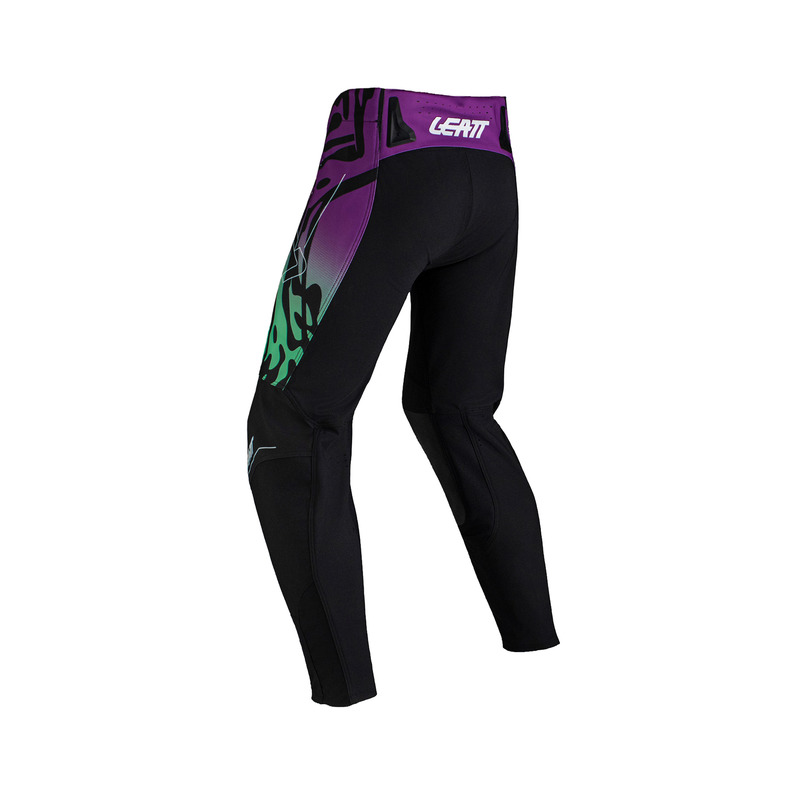 SPODNIE OFFROADOWE LEATT MOTO 4.5 LEOPARD PURPLE L