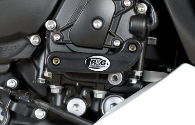 SLIDERY SILNIKA RG RACING YAMAHA YZF-R1 09-14, PRAWA STRONA BLACK