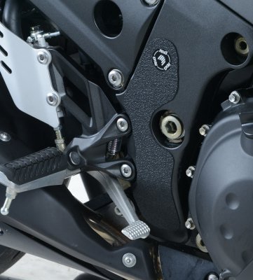 OSŁONA WAHACZA RG RACING KAWASAKI ZZR1400 (ZX-14) 2012-, 2 CZĘŚCI BLACK