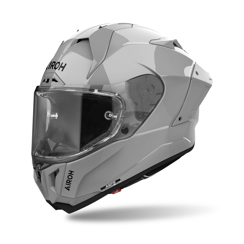 KASK MOTOCYKLOWY AIROH GP800 COLOR CEMENT GREY GLOSS S