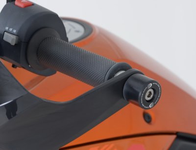 KOŃCÓWKI KIEROWNICY RG RACING KTM 790/1050/1190 ADV, 1290 SUPER ADV/HUSQVARNA FS 450 15- BLACK