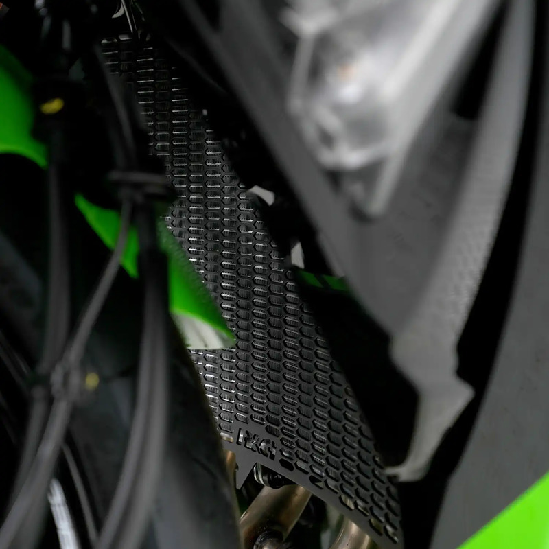 OSŁONA CHŁODNICY RG RACING PRO KAWASAKI ZX636 19-21 BLACK
