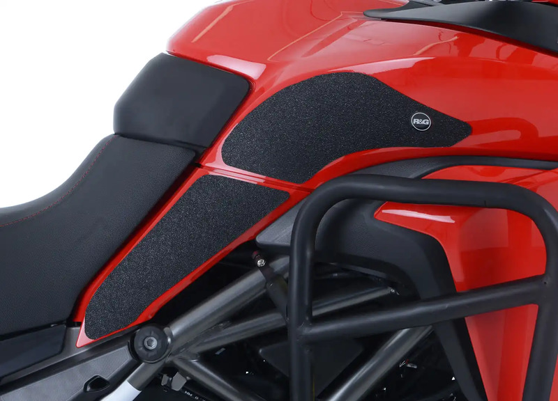 NAKLEJKA NA BAK TANKPAD ANTYPOŚLIZGOWY 4 CZĘŚCI RG RACING DUCATI 950 MULTISTRADA (17-) CLEAR