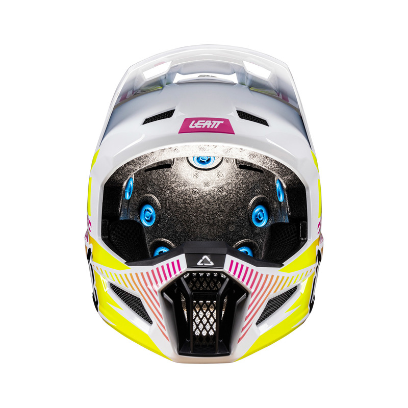 KASK MOTOCYKLOWY Z GOGLAMI LEATT KIT MOTO 3.5 STORM PINK
