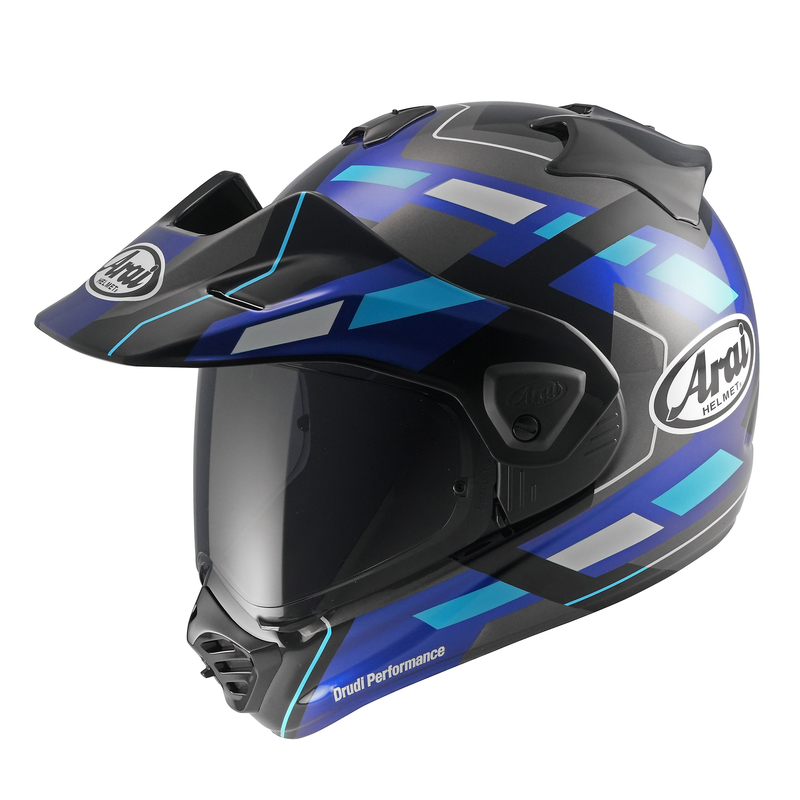 KASK MOTOCYKLOWY ARAI TOUR-X5 MATCH BLUE M