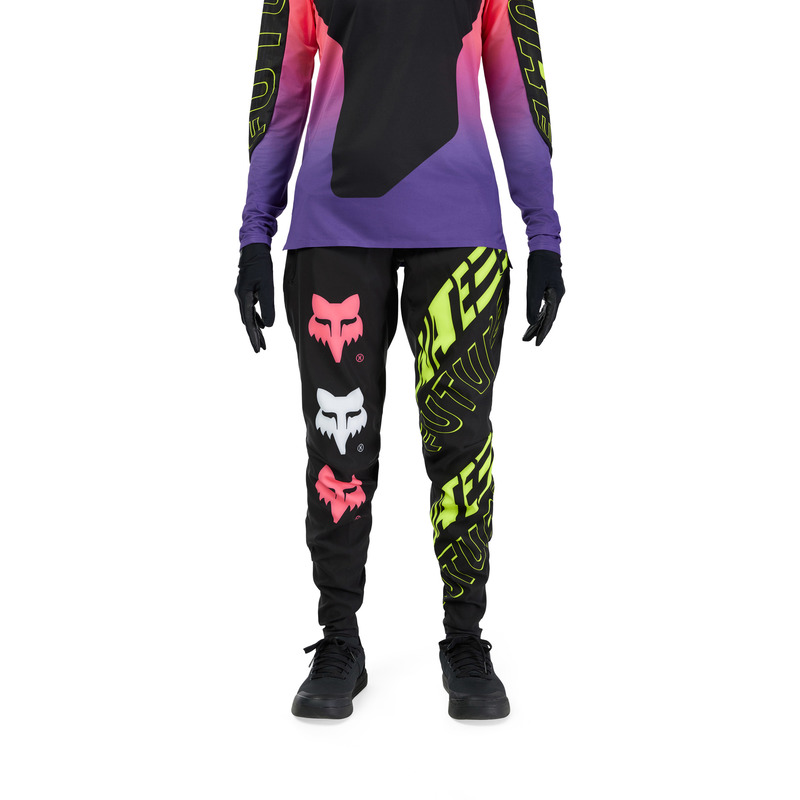 SPODNIE ROWEROWE FOX LADY FLEXAIR ELEVATED BLACK S