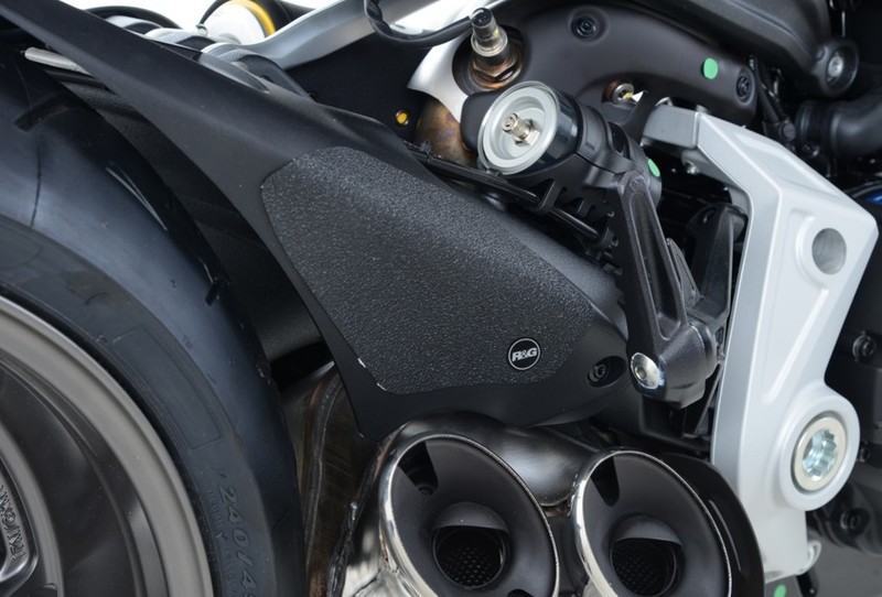 OSŁONA WAHACZA RG RACING DUCATI X-DIAVEL/X-DIAVEL S, 4 CZĘŚCI BLACK