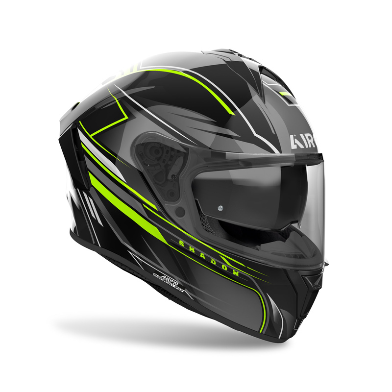 KASK MOTOCYKLOWY AIROH SPARK 2 SHADOW YELLOW GLOSS