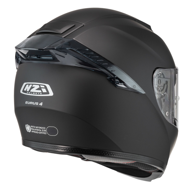 KASK MOTOCYKLOWY NZI EURUS 4 STREAM DUO MATT BLACK