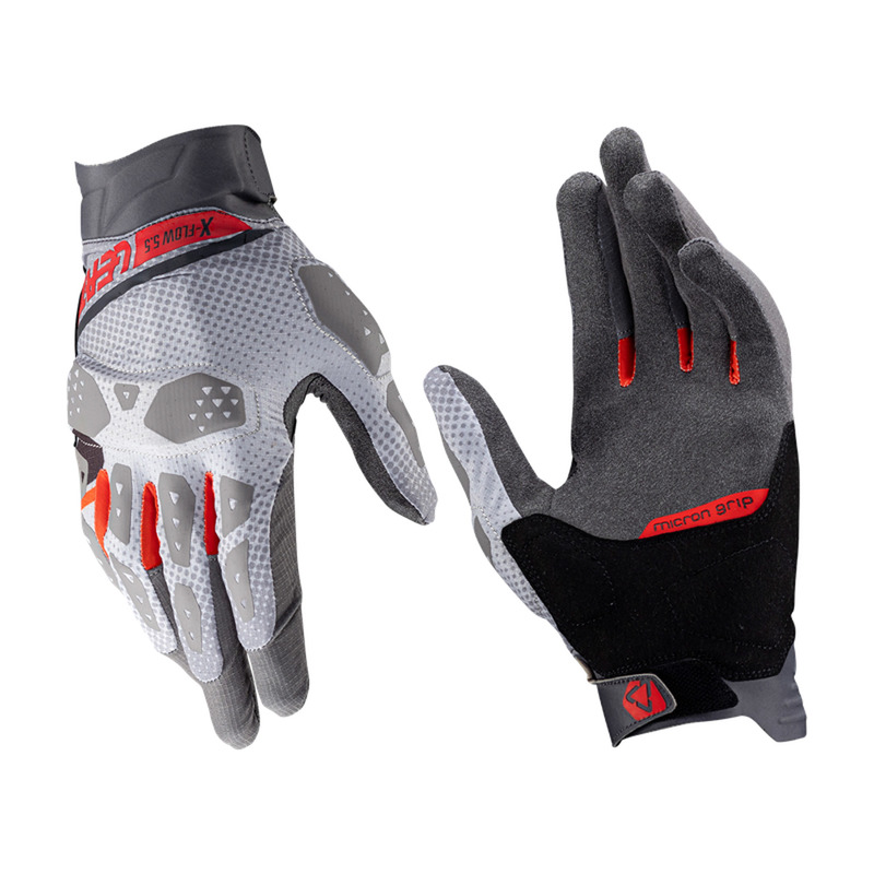 RĘKAWICE MOTOCYKLOWE LEATT ADV X-FLOW 5.5 SHORT MIST