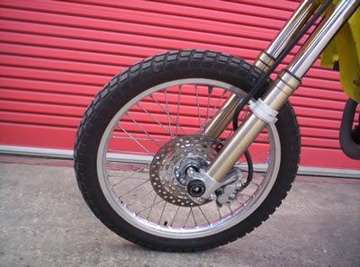 SLIDERY PRZEDNIEGO ZAWIESZENIA RG RACING SUZUKI DRZ400/ DRZ400-SM BLACK