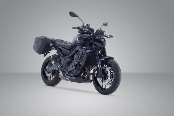 ZESTAW KUFRÓW BOCZNYCH URBAN ABS I STELAŻY SW-MOTECH YAMAHA MT-09 (23-) 2×165L