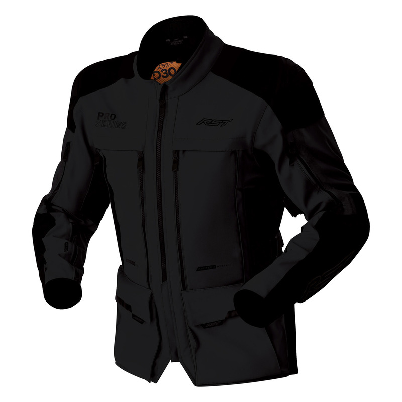 KURTKA MOTOCYKLOWA TEKSTYLNA RST PRO SERIES ADVENTURE D3O BLACK XL