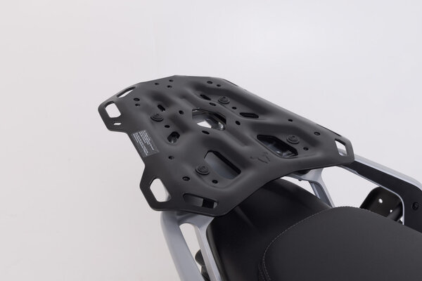 STELAŻ POD BAGAŻ CENTRALNY ADVENTURE-RACK SW-MOTECH MOTO GUZZI V85 TT (24-) BLACK