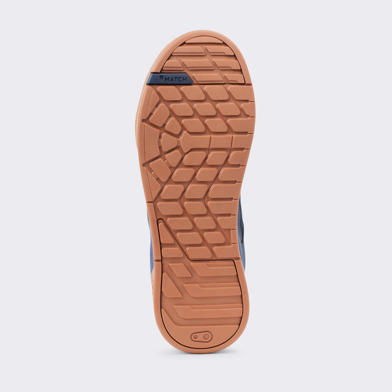 BUTY CRANKBROTHERS STAMP LACE NAVY SILVER - GUM OUTSOLE 11.5 (45 EU)