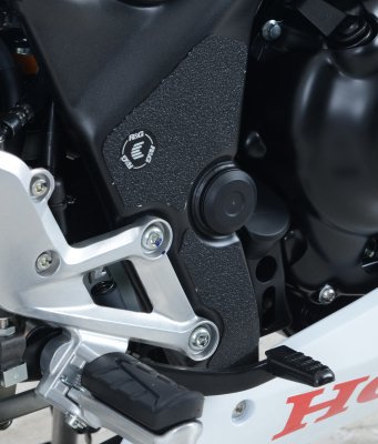OSŁONA WAHACZA RG RACING HONDA CBR300R, 4 CZĘŚCI BLACK