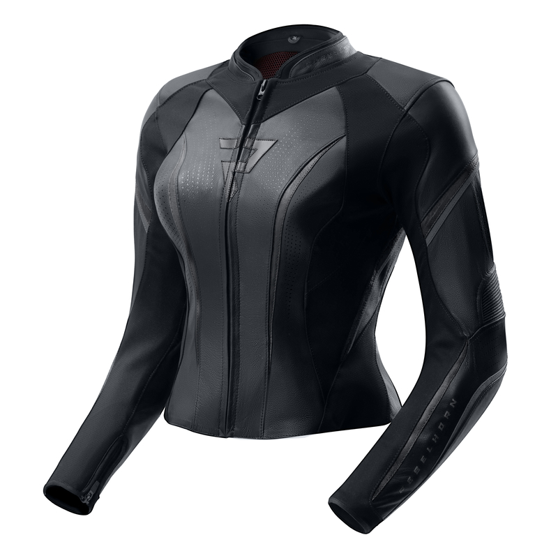 KURTKA MOTOCYKLOWA SKÓRZANA DAMSKA REBELHORN DIVA ST BLACK W40