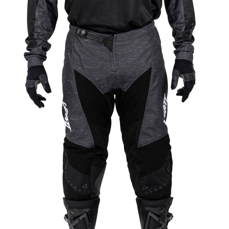 SPODNIE OFFROADOWE LEATT MOTO 3.5 STEALTH BLACK GREY S