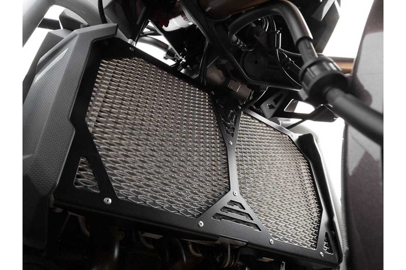 OSŁONA CHŁODNICY SW-MOTECH KAWASAKI VERSYS 1000 (12-18) BLACK SILVER