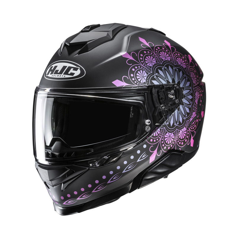 KASK MOTOCYKLOWY HJC I71 NIEL BLACK PINK S