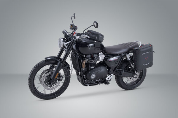 ZESTAW SAKW I STELAŻY SYSBAG V-LOC SW-MOTECH SCRAMBLER 1200 XC/XE (18-), X/XE (23-) 16L