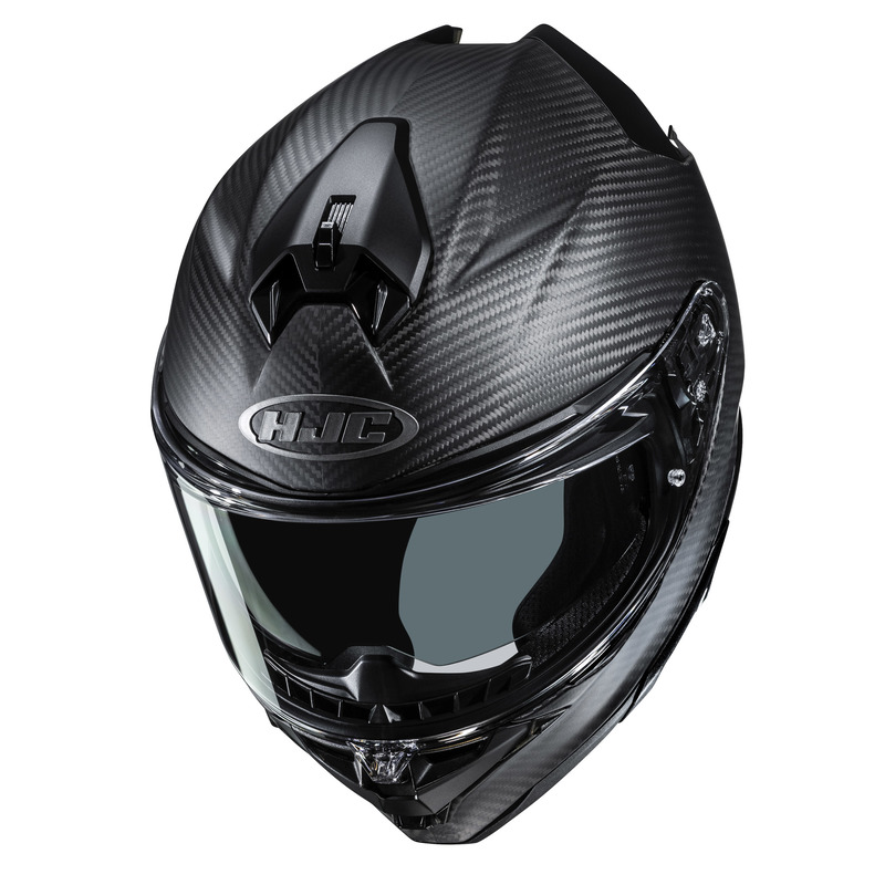 KASK MOTOCYKLOWY HJC F72 SOLID CARBON MATTE BLACK XS