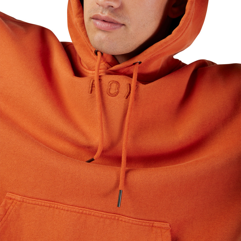 BLUZA Z KAPTUREM FOX WORDMARK OVERSIZED FLEECE