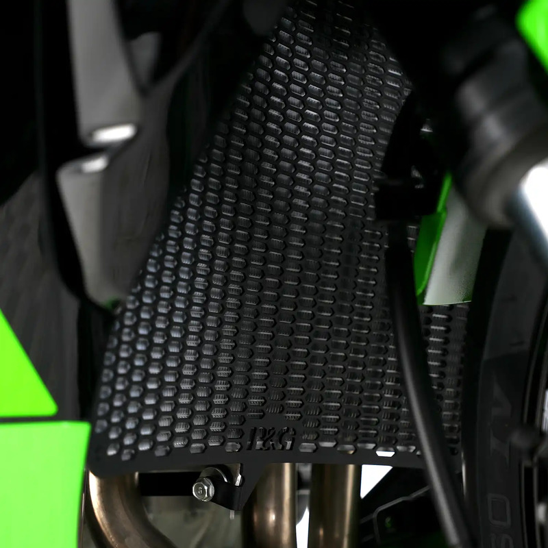 OSŁONA CHŁODNICY RG RACING PRO KAWASAKI ZX636 19-21 BLACK