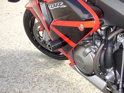 CRASHPADY CLASSIC RG RACING HONDA CBR600RR 03- 06 BLACK