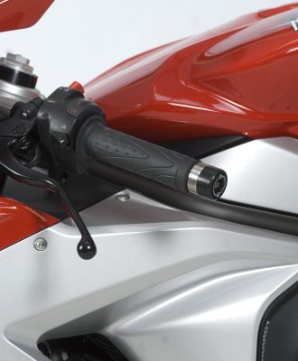 KOŃCÓWKI KIEROWNICY RG RACING MV AGUSTA F3 (675/800) BLACK
