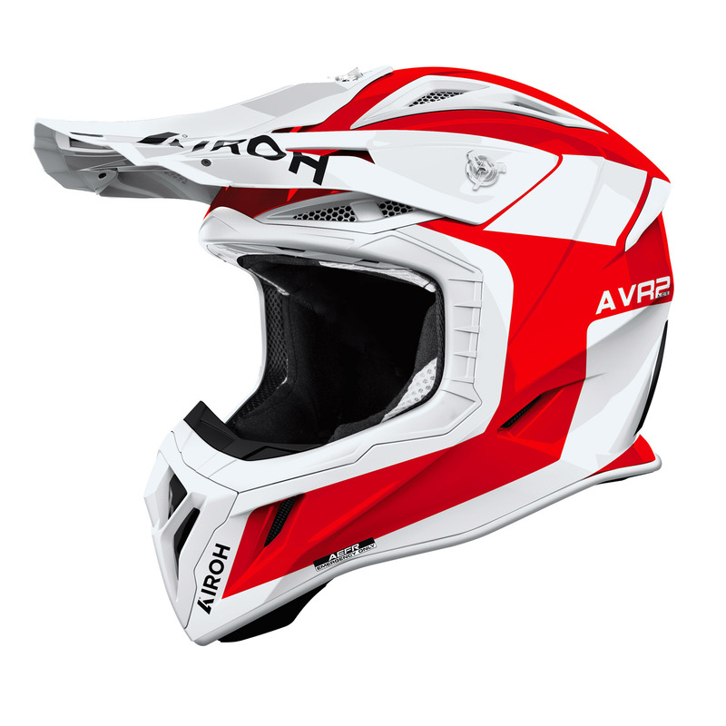 KASK MOTOCYKLOWY AIROH AVIATOR ACE 2 IRON RED GLOSS XL