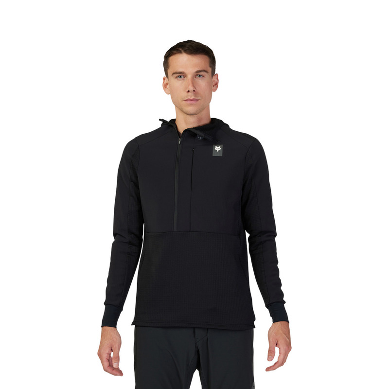 BLUZA ROWEROWA FOX DEFEND THERMAL BLACK S