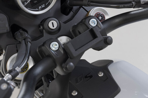 ZESTAW PODWYŻSZAJĄCY KIEROWNICĘ SW-MOTECH H20 MM. BMW R 12 G/S (25-) SILVER