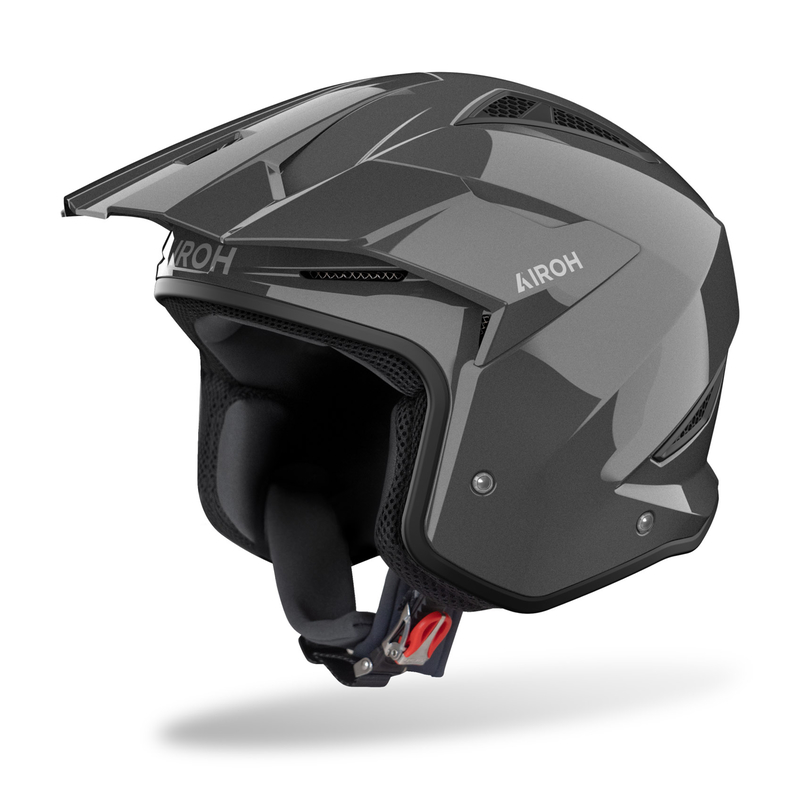 KASK MOTOCYKLOWY AIROH TRR 2 COLOR DARK GREY GLOSS L