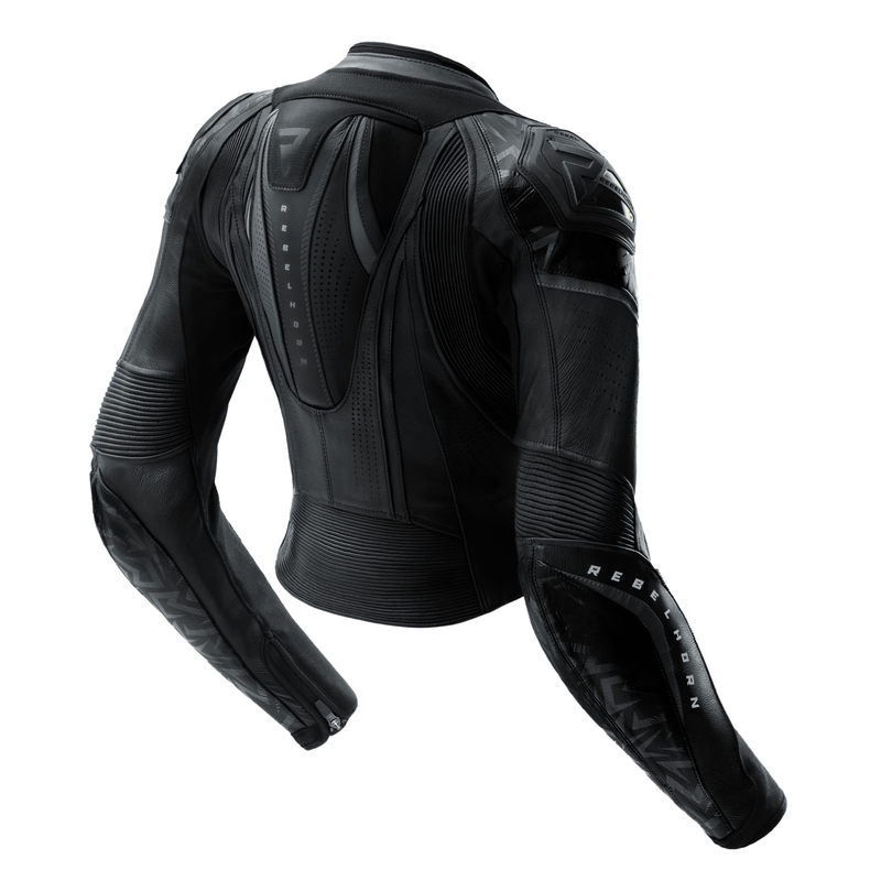 KURTKA MOTOCYKLOWA SKÓRZANA DAMSKA REBELHORN DIVA RS BLACK