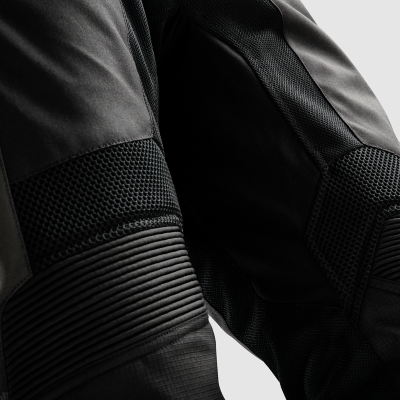 SPODNIE MOTOCYKLOWE TEKSTYLNE REBELHORN JAX BLACK