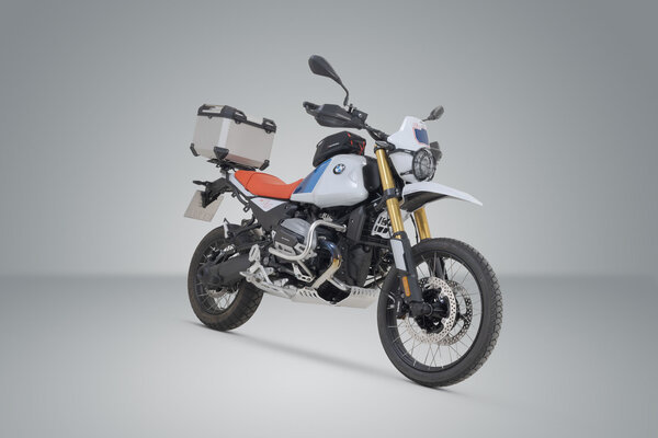 ZESTAW KUFRA CENTRALNEGO TRAX ADV SW-MOTECH BMW R 12 G/S (24-) SILVER