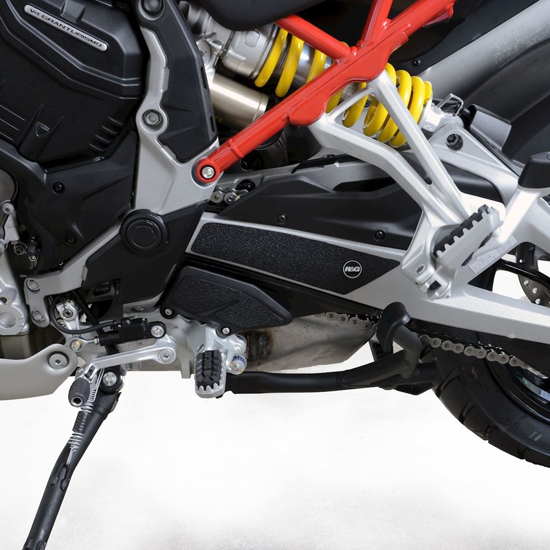 OSŁONA WAHACZA RG RACING DUCATI MULTISTRADA V4 (S) (SPORT) 21-, 3 CZĘŚCI BLACK