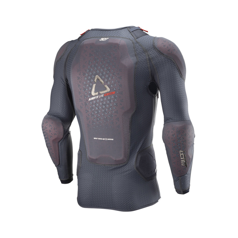 KOSZULKA Z OCHRANIACZAMI LEATT 3DF AIRFIT LITE EVO BLACK (166-172CM)