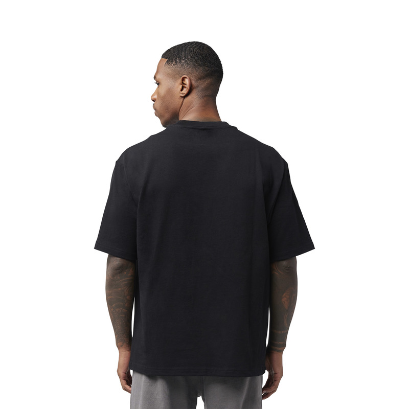 T-SHIRT FOX WORDMARK OVERSIZED BLACK