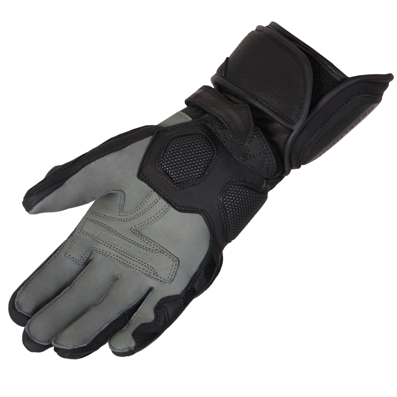 RĘKAWICE MOTOCYKLOWE REBELHORN FIGHTER BLACK