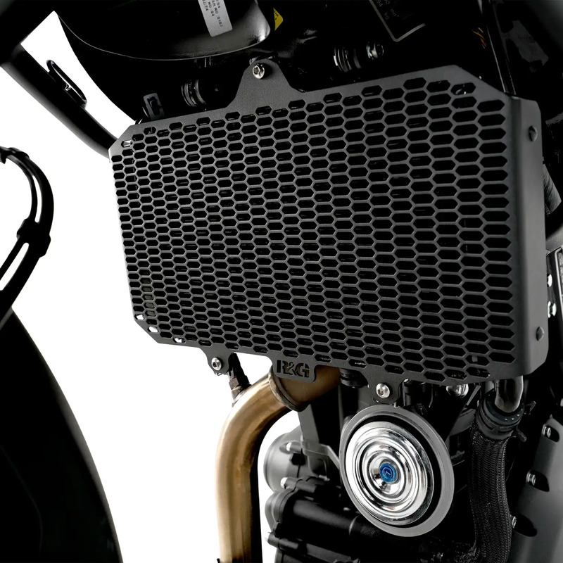 OSŁONA CHŁODNICY RG RACING PRO ROYAL ENFIELD HIMALAYAN 450 24- BLACK