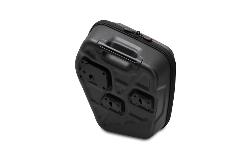 PLASTIKOWY KUFER BOCZNY NA LEWĄ STRONĘ SW-MOTECH URBAN ABS BLACK 16,5 L