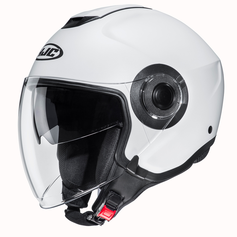 KASK MOTOCYKLOWY HJC I40N SOLID PEARL WHITE XL