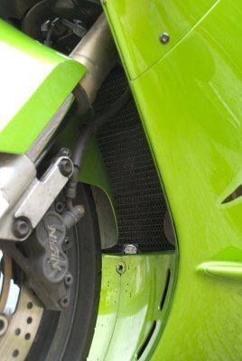 OSŁONA CHŁODNICY RG RACING KAWASAKI ZX12-R 02- 06 BLACK