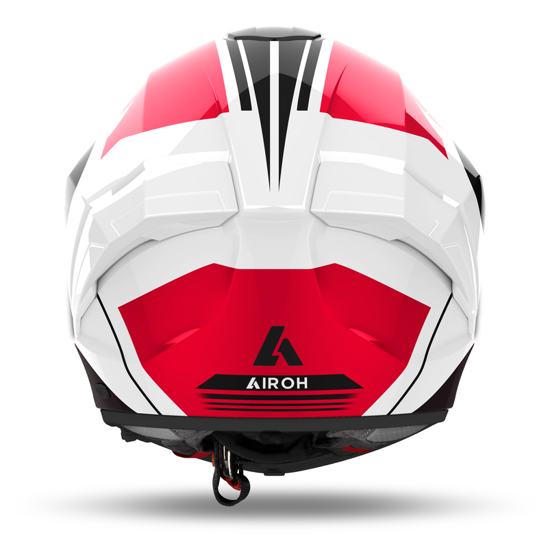 KASK MOTOCYKLOWY AIROH MATRYX THRON RED GLOSS