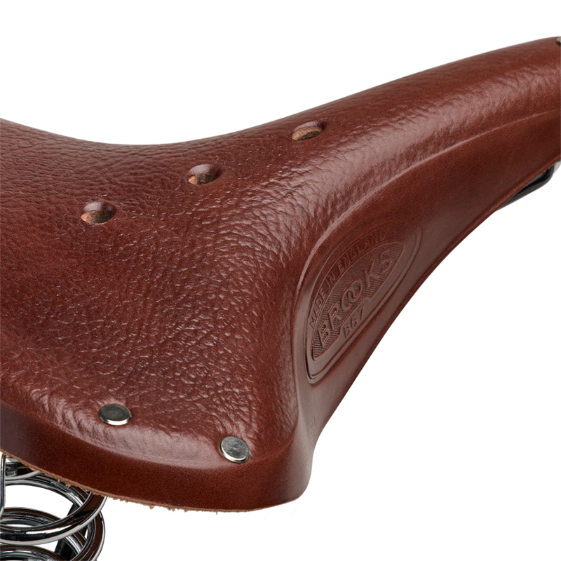 SIODEŁKO SKÓRZANE BROOKS B67 A. BROWN